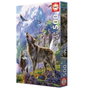 Educa Puzzle Lobos En Las Rocas 500 piezas