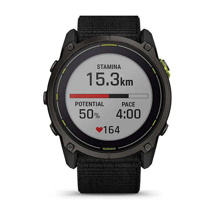 Garmin Enduro 3 Solar 51mm Carbon Gray DLC Titanium Garmin Enduro 3 Solar 51mm Carbon Gray DLC Titanium