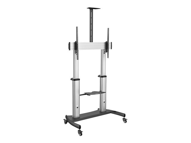 StarTech.com Soporte Móvil con Ruedas para TV/Pantalla de 60 a 100 Pulgadas, VESA hasta 1000x600 mm, Soporta 100 kg, Altura Ajustable, Carrito Profesional StarTech.com Soporte Móvil con Ruedas para TV/Pantalla de 60 a 100 Pulgadas, VESA hasta 1000x600 mm, Soporta 100 kg, Altura Ajustable, Carrito Profesional