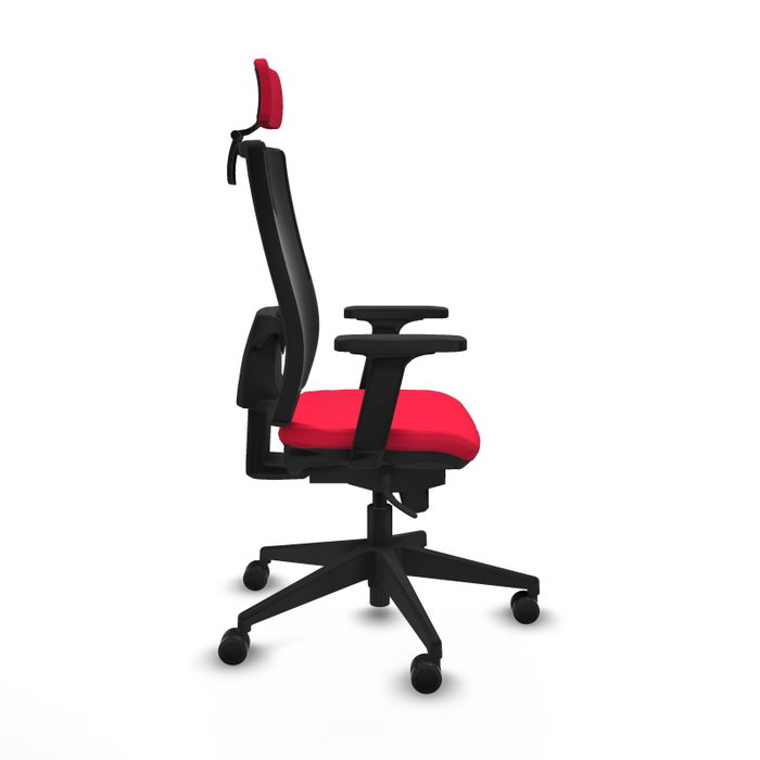 PIQUERAS Y CRESPO Silla de oficina Horna Roja con mecanismo Sincro PIQUERAS Y CRESPO Silla de oficina Horna Roja con mecanismo Sincro