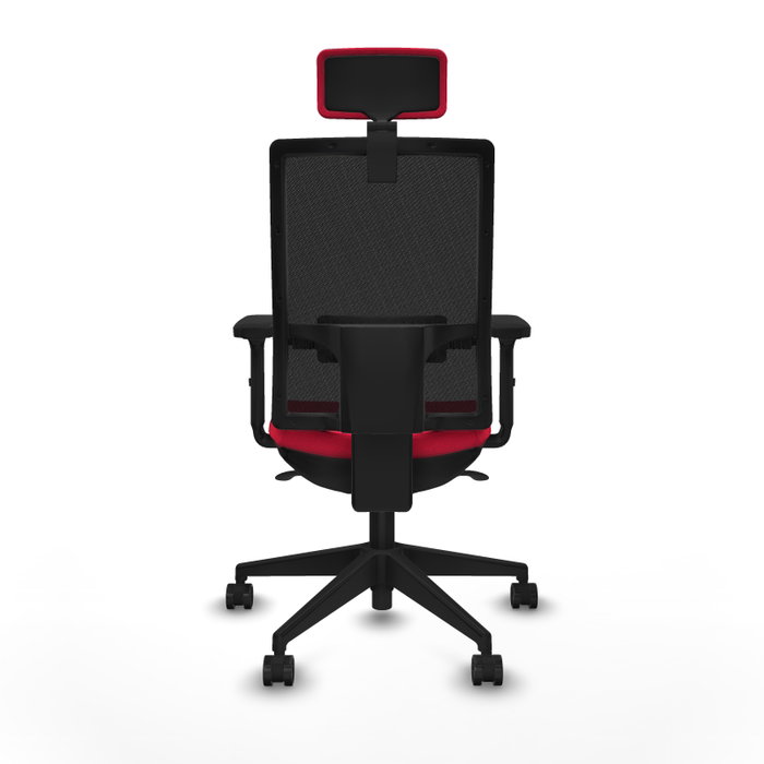 PIQUERAS Y CRESPO Silla de oficina Horna Roja con mecanismo Sincro PIQUERAS Y CRESPO Silla de oficina Horna Roja con mecanismo Sincro