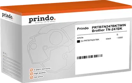 Prindo Multipack negro PRTBTN247BKTWIN Classic ~6000 Seiten