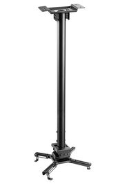 Vivolink Soporte de Proyector de Techo Pro, Máx. 35 kg, Rango de Ajuste de Altura 74,5-114,5 cm, Negro
