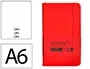 Antartik Cuaderno A6 Tapa Dura Hojas Lisas Rojo 100 Hojas 80 Gr Fsc