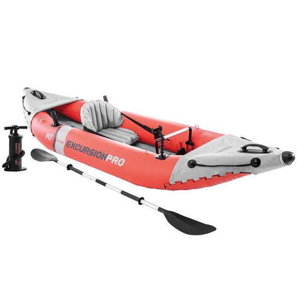 Intex Kayak Excursion Pro 305x91x46 cm PVC Remo Incluido Aluminio Bomba Intex Kayak Excursion Pro 305x91x46 cm PVC Remo Incluido Aluminio Bomba
