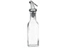 Vivalto Aceitera de Vidrio con Tapón Dosificador, Transparente, 180 ml, 5x20x5 cm (Set de 24)