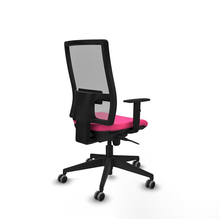 PIQUERAS Y CRESPO Silla de oficina Horna Rosa con mecanismo Sincro PIQUERAS Y CRESPO Silla de oficina Horna Rosa con mecanismo Sincro