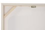DKD Home Decor Set de 2 Cuadros Lienzo MDF 62x4,5x92 Moderno 3D Blanco