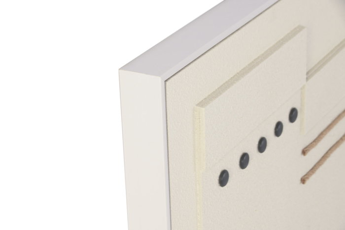 DKD Home Decor Set de 2 Cuadros Lienzo MDF 62x4,5x92 Moderno 3D Blanco DKD Home Decor Set de 2 Cuadros Lienzo MDF 62x4,5x92 Moderno 3D Blanco