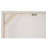 DKD Home Decor Set de 2 Cuadros Lienzo MDF 62x4,5x92 Moderno 3D Blanco