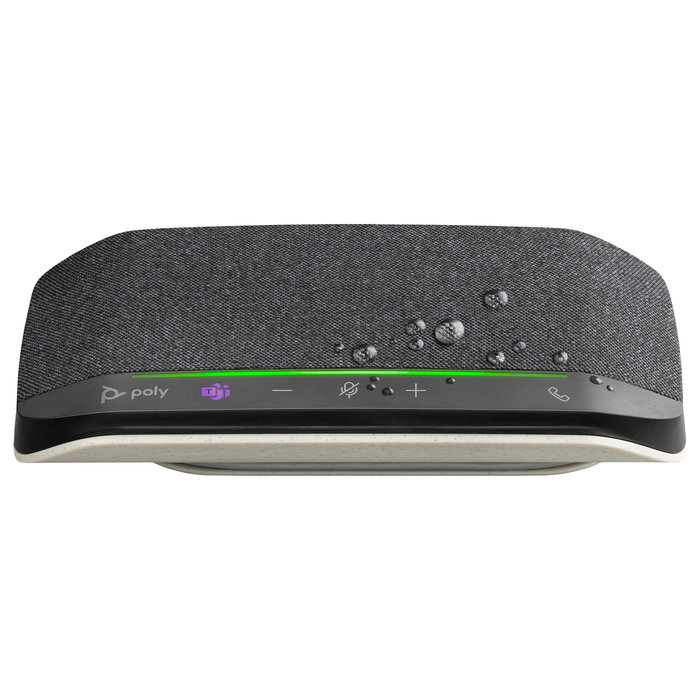 HP Poly Altavoz Poly Sync 10 + Cable USB-A a USB-C para PC, Negro, 100-7800 Hz, Windows 10/11, MacOS, 0.715 m