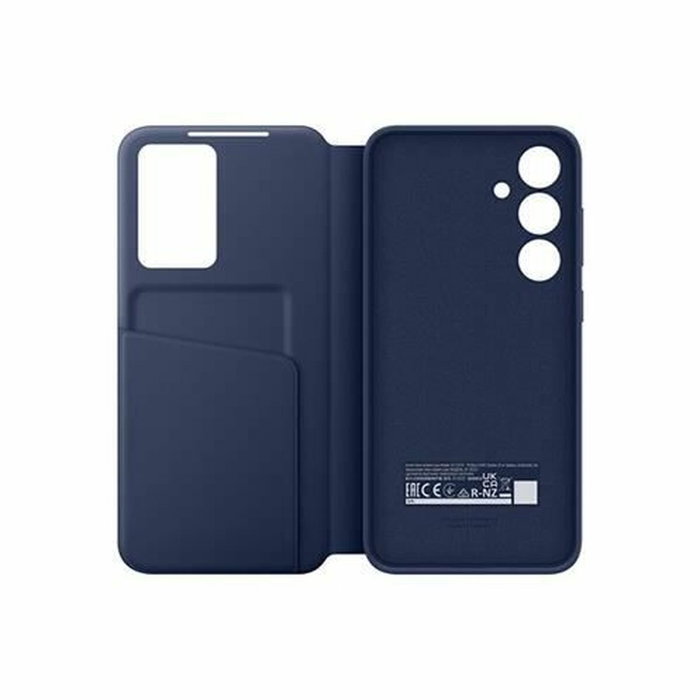 Samsung Funda Smart View para Galaxy S24 FE con tarjetero, azul