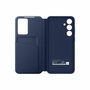 Samsung Funda Smart View para Galaxy S24 FE con tarjetero, azul
