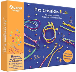 AUZOU EDITIONS, Mis creaciones fosforitas - Mis pequeñas creaciones