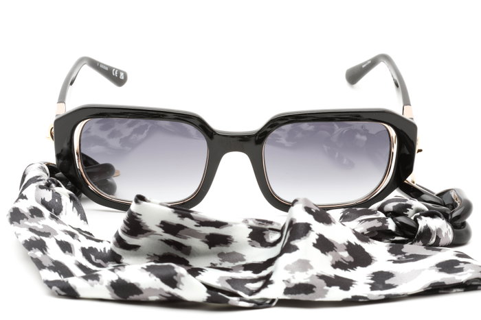 GUESS GU7817-01B Gafas de sol para mujer con cristales grises