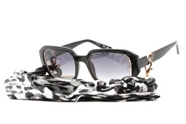 GUESS GU7817-01B Gafas de sol para mujer con cristales grises