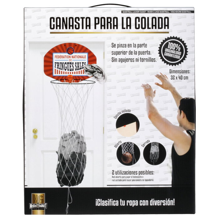 Mister Gadget Cesta Colada Baloncesto 40x32 cm; h.80 cm Mister Gadget Cesta Colada Baloncesto 40x32 cm; h.80 cm