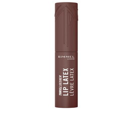 Rimmel London Thrill Seeker Lip Latex Labial Líquido de Larga Duración con Brillo y Ácido Hialurónico #750-Salty 6 ml