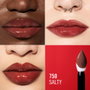 Rimmel London Thrill Seeker Lip Latex Labial Líquido de Larga Duración con Brillo y Ácido Hialurónico #750-Salty 6 ml