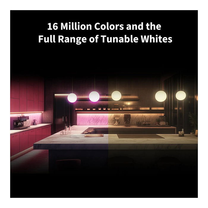 Aqara Bombilla LED Inteligente T2 RGB CCT GU10, Bluetooth/Zigbee, 450 lm, Blanco Variable 2000-9000K, Compatible Alexa, Google y HomeKit