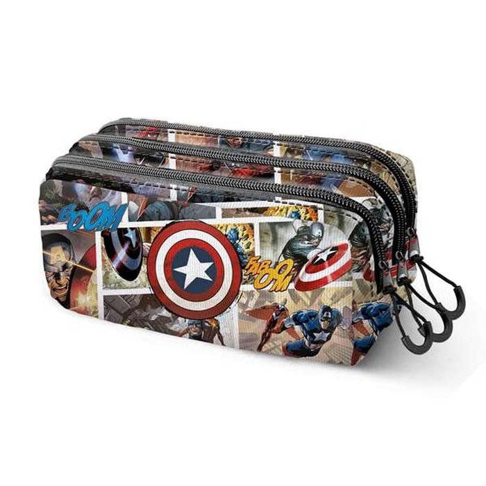 Karactermania Estuche Portatodo Trick FAN 2.2 Capitán América Comic Karactermania Estuche Portatodo Trick FAN 2.2 Capitán América Comic