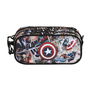 Karactermania Estuche Portatodo Trick Fan 2.2 Capitán América Comic Ripstop 23 x 10 x 11 cm