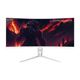 LC-Power Monitor LC-M34-Q-C-PRO 34" UltraWide Quad HD 3440x1440 3ms 1500R Curvo 350Hz DP HDMI USB-A/-C RJ45 VA Gris