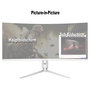 LC-Power LC-M34-Q-C-PRO Monitor Gaming Curvo 34 Ultrawide Quad HD Gris