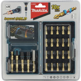 Makita Juego de puntas de torsión B-49921 de 26 piezas