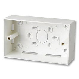 Lindy 60542 Caja Empotrable Surface Mount 146x86x47mm Plástico Blanco
