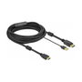 DeLOCK Cable Adaptador de Vídeo HDMI a DisplayPort 4K 7 m