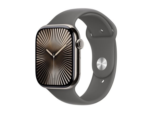 Apple Watch Series 10 GPS + Cellular Smartwatch Caja Titanio Reciclado 46mm, Salud, Deporte y Conectividad Avanzada