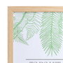 Mural Pared Notas Natural-Blanco Dm 20 X 2 X 55 cm (Set de 4)