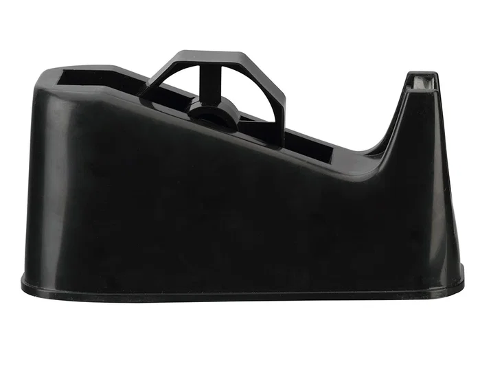 Q-connect Portarrollos de sobremesa de plástico negro para cintas de 33 y 66 m Q-connect Portarrollos de sobremesa de plástico negro para cintas de 33 y 66 m