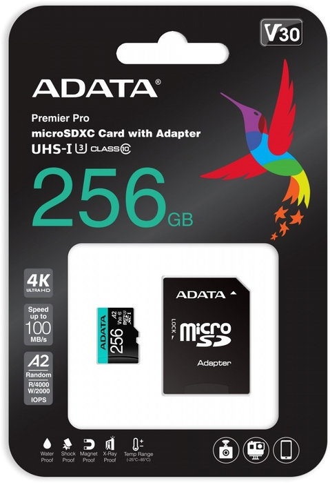 Adata Premier Pro microSDXC 256 GB Clase 10 UHS-I