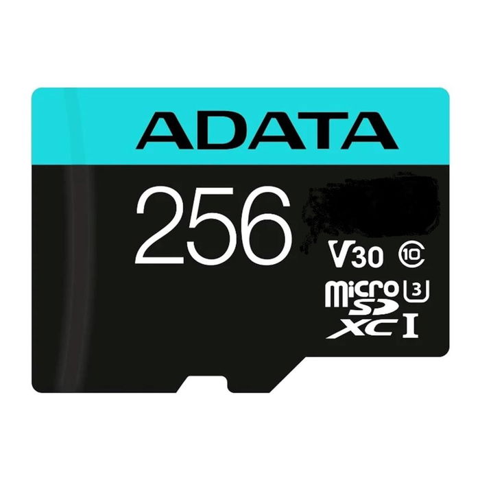 Adata Tarjeta de Memoria microSDXC 256GB UHS-I U3 Clase 10 V30 A2, Rendimiento Hasta 100MB/s, con Adaptador, AUSDX256GUI3V30SA2 Adata Tarjeta de Memoria microSDXC 256GB UHS-I U3 Clase 10 V30 A2, Rendimiento Hasta 100MB/s, con Adaptador, AUSDX256GUI3V30SA2