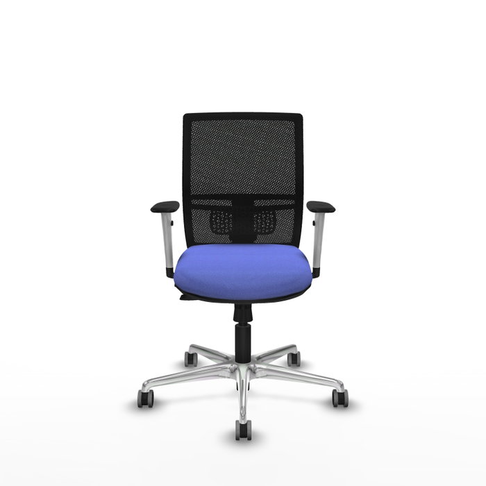 PIQUERAS Y CRESPO Silla de oficina Yunquera Azul claro y Negro