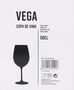 Inde - Copa de Vino Vega, 580 ml / 58 cl, Cristal, Diámetro 7.5 cm x Altura 23 cm, Peso 240 g (24 Unidades)