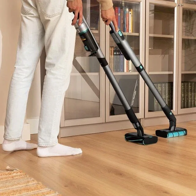 Cecotec Scoba 2100 Twice Aspiradora vertical Negro, Azul Cecotec Scoba 2100 Twice Aspiradora vertical Negro, Azul
