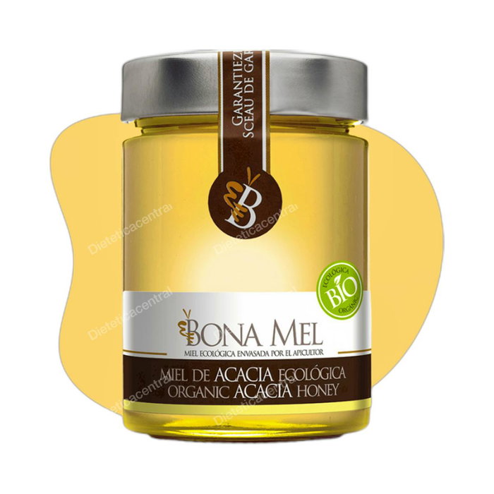 Bonamel Miel de Acacia en Tarro de Cristal 900 g - Producto Bio Bonamel Miel de Acacia en Tarro de Cristal 900 g - Producto Bio