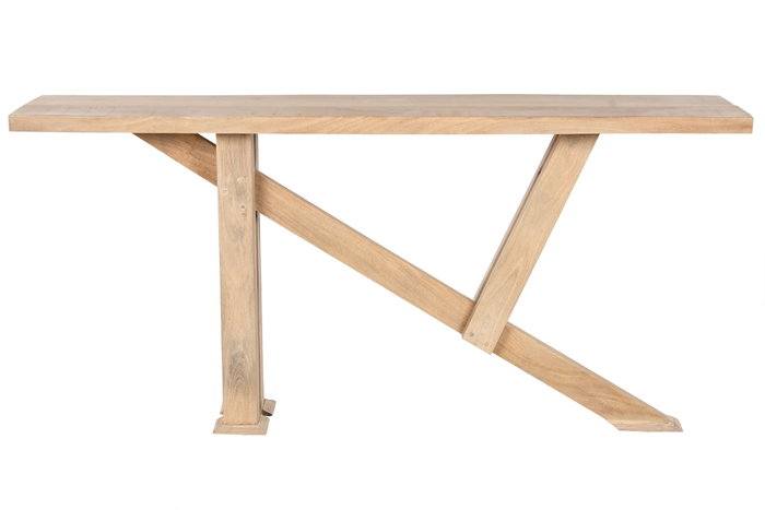 DKD Home Decor Consola Alpino Natural Mango 175 x 40 x 81 cm