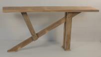 DKD Home Decor Consola Alpino Natural Mango 175 x 40 x 81 cm