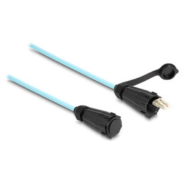 DeLOCK Cable de fibra óptica LC Duplex a LC Duplex OM3 de 2 m