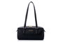 Vince Camuto Bolsa de Hombro Treviso - Black, Negro, Cuero de Polivinilo, Elegancia y Practicidad para tu Estilo Diario