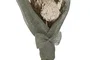DKD Home Decor Ramo de Flores Secas y Yute Surtido 30x10x60 cm