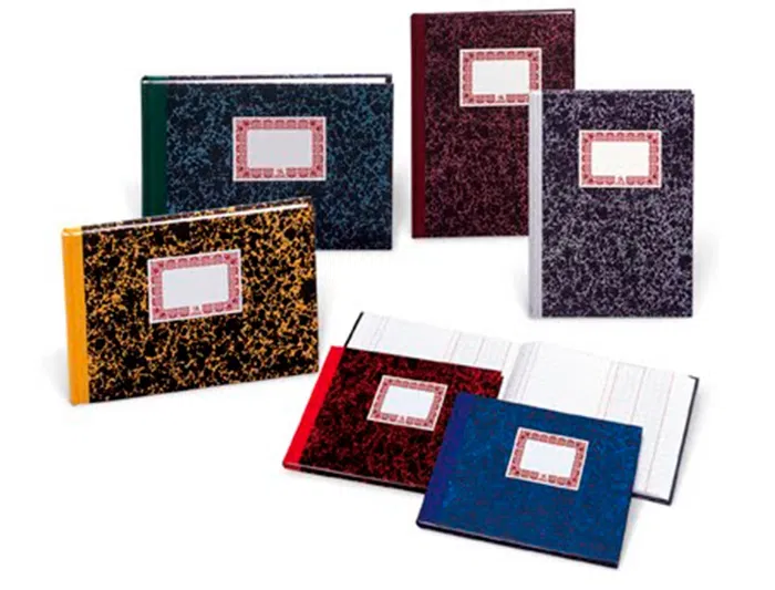 Miquelrius Cuaderno 3086 Cuarto Apaisado 100 Hojas Cuentas Corrientes Debe Haber y Saldo Cartone