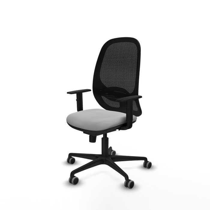 PIQUERAS Y CRESPO Silla de oficina Cilanco Gris claro y Negro PIQUERAS Y CRESPO Silla de oficina Cilanco Gris claro y Negro