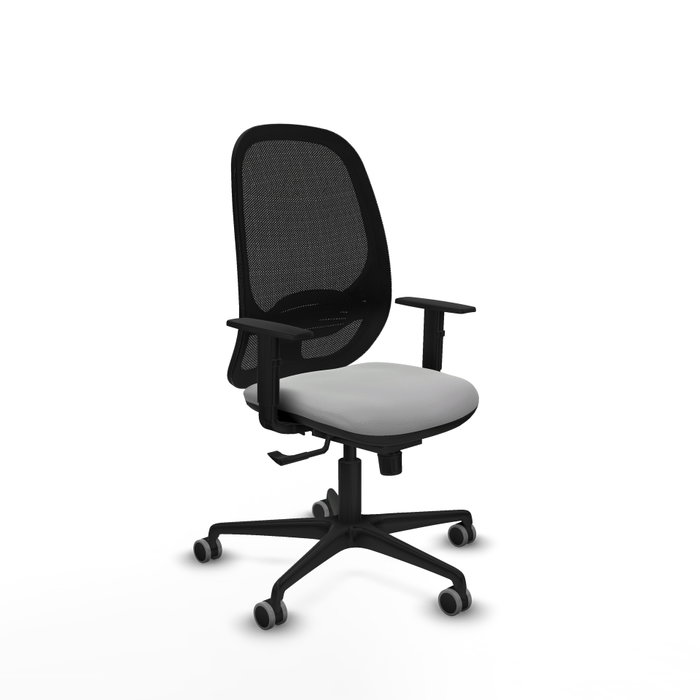 PIQUERAS Y CRESPO Silla de oficina Cilanco Gris claro y Negro PIQUERAS Y CRESPO Silla de oficina Cilanco Gris claro y Negro