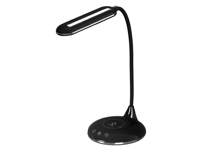 Giftdecor Lámpara Flexo de Sobremesa con Cargador USB, Negro, 25 x 30 x 12.5 cm (Set de 6)