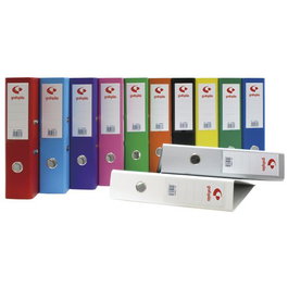 Archivador Palanca Grafoplas Grafcolor 2,5Mm Con Rado Fº 45Mm Rojo (Set de 12)